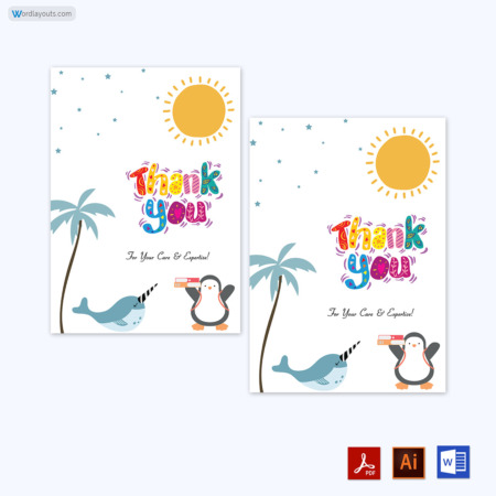 Thank You Card 05