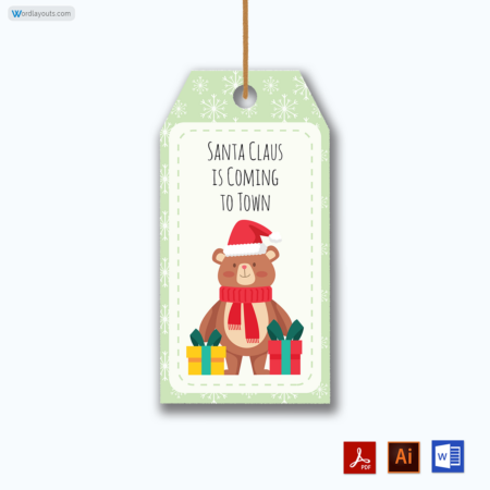 Gift Tag Template 02