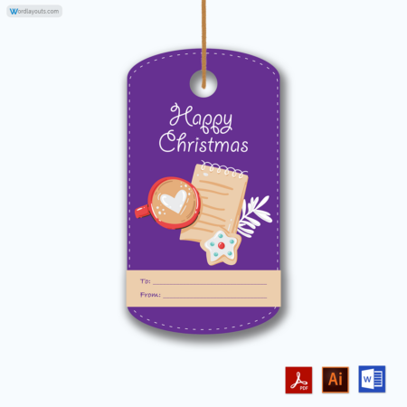 Gift Tag Template 03