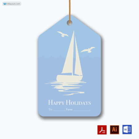 Gift Tag Template 06