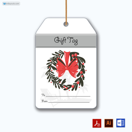 Gift Tag Template 09