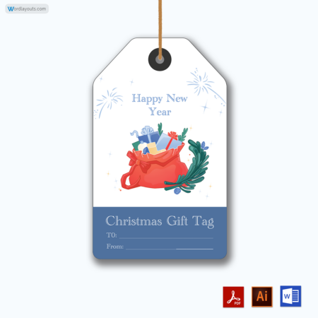 Gift Tag Template 15