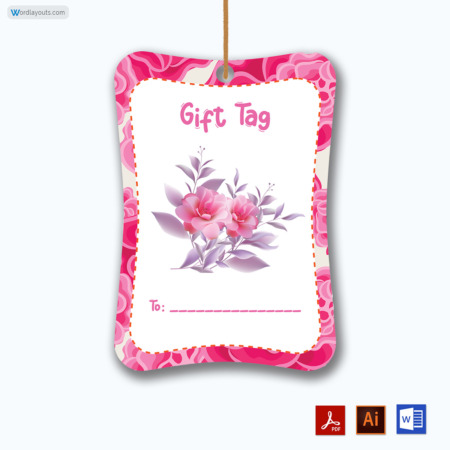Gift Tag Template 18