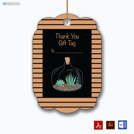 Gift Tag Template 19