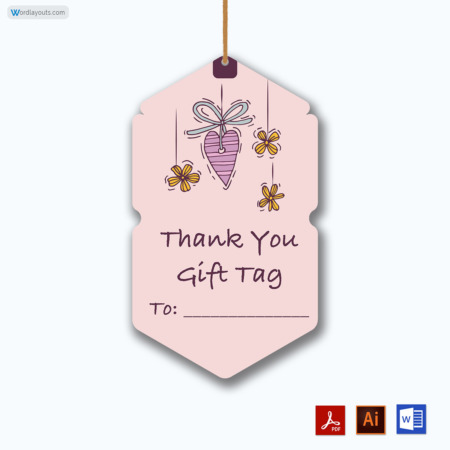 Gift Tag Template 24