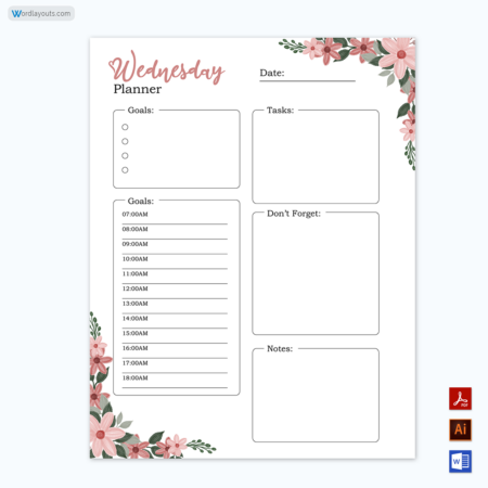 Daily Planner Template 05